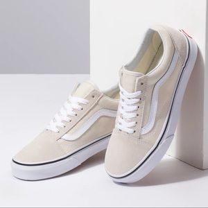 birch true white vans old skool